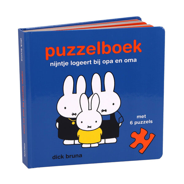 Nijntje logeert bij opa en oma - puzzelboek