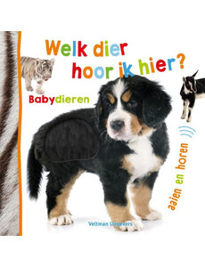 Veltman Geluidenboek - Welk dier hoor ik hier? Babydieren