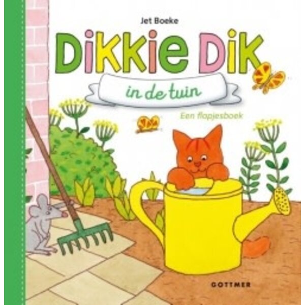 Gottmer Dikkie Dik in de tuin (flapjesboek)