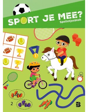 Ballon Spelletjesblok - Sport je mee?
