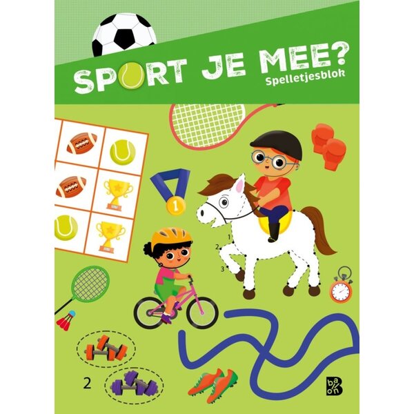 Ballon Spelletjesblok - Sport je mee?