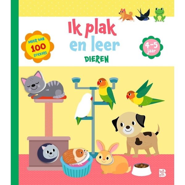 Ballon Ik plak en leer - Dieren (4-5 jaar)