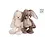 Take me Home Konijn pluche zittend - 2 soorten 19-29 cm - per stuk