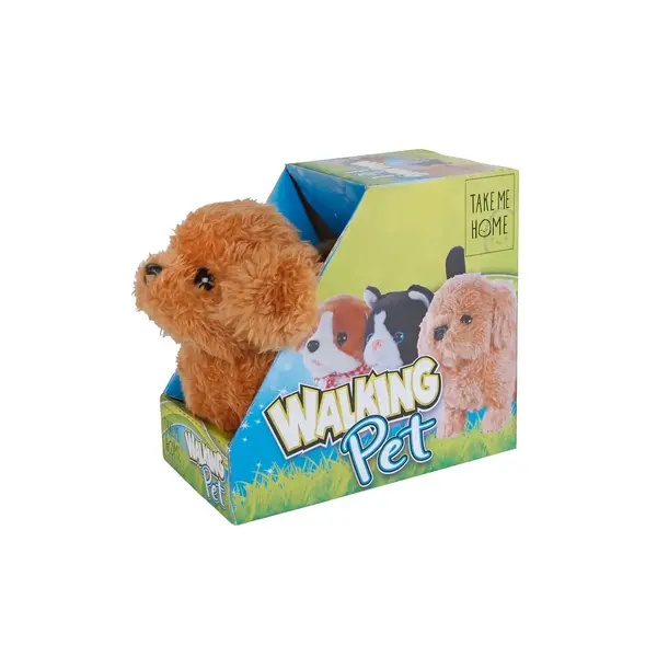 Take me Home Lopend hondje bruin met diverse functies