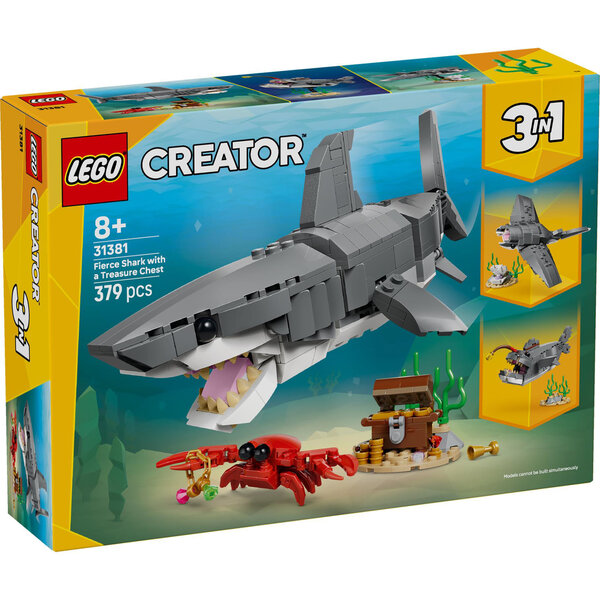 LEGO 31381 - Haai met schatkist