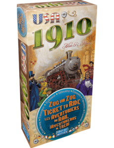 Days of Wonder Ticket to Ride - uitbreiding USA 1910
