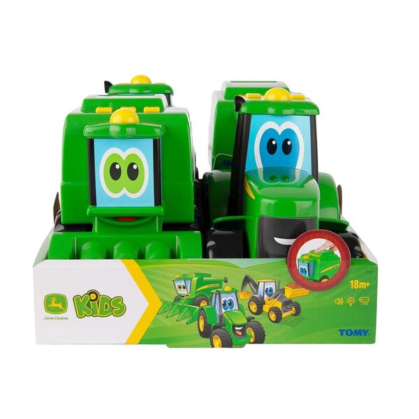 Britains 37910 - Corey Combine of Johnny tractor met licht en geluid