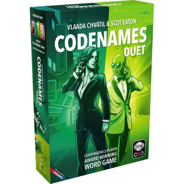 Codenames Duet - Nieuwe Engelse versie