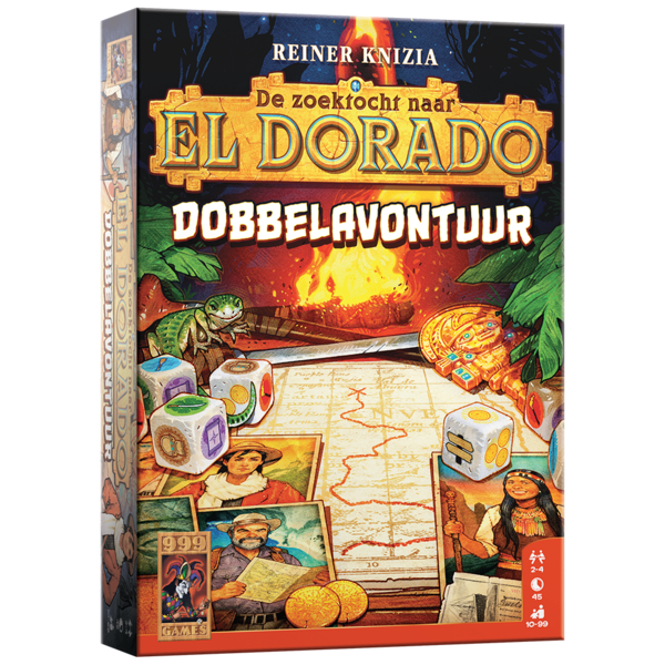 999 Games De Zoektocht naar El Dorado Dobbelspel
