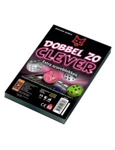 999 Games Dobbel zo Clever- scoreblok - 2 stuks