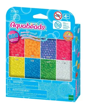 Aquabeads 35143 - Aanvulset Neon kleuren