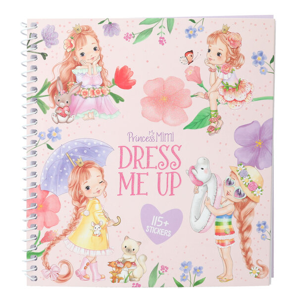 TOPModel Princess Mimi Dress me Up stickerboek