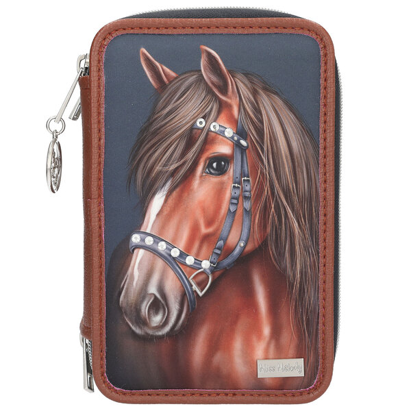 TOPModel 3-vaks etui Miss Melody Luxury horse