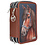 TOPModel 3-vaks etui Miss Melody Luxury horse