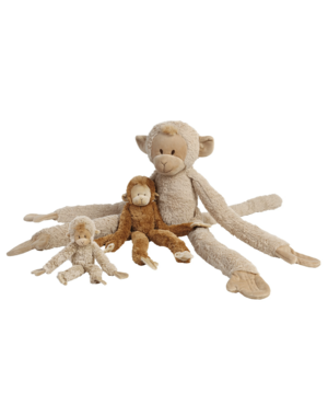 Happy Horse Knuffel hangende Aap 85 cm - Beige