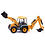 Siku 3558 - JCB 4CX baggerlader