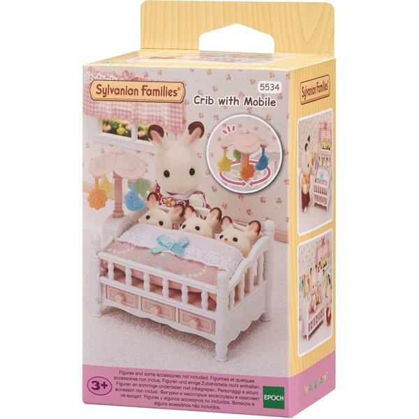 Sylvanian Families 5534 - Bedje drieling met mobil