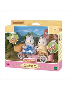 Sylvanian Families 5637 - Tandem met Husky broer en zus