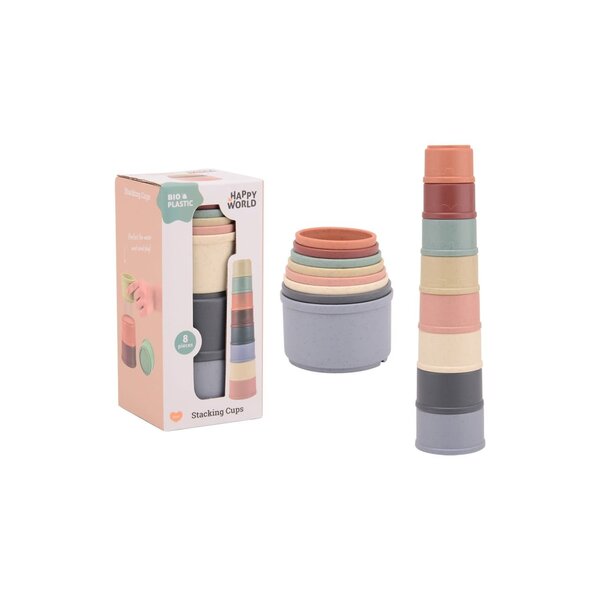 JohnToy Happy World Stapelbekers