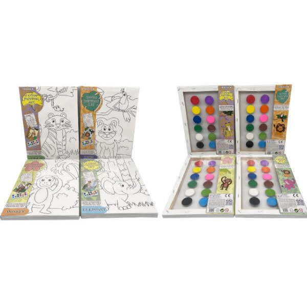 Canvas schilderij wilde dieren