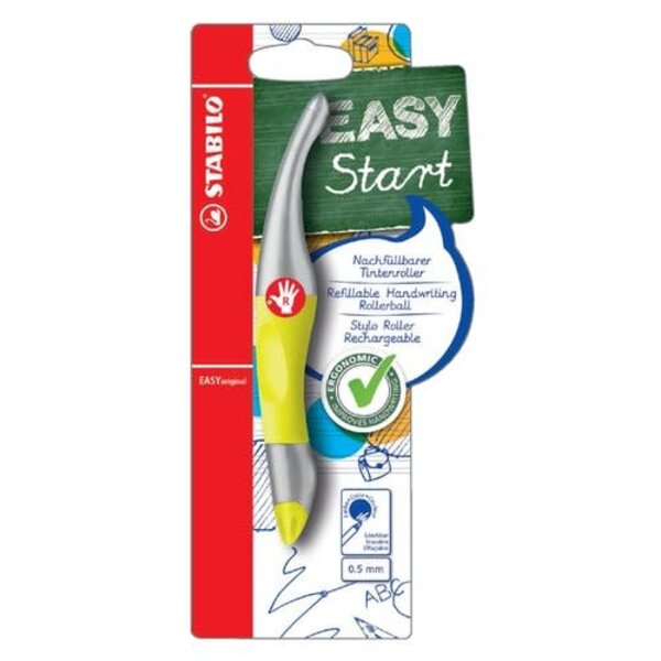 Stabilo Pen Easy Start geel rechtshandig