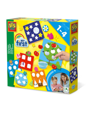 SES My first Vormen plakken