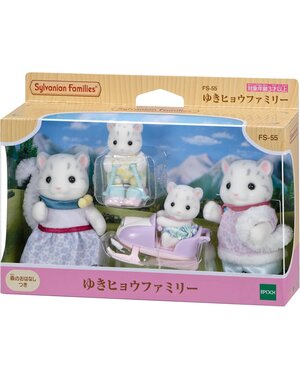 Sylvanian Families 5814 - Familie Sneeuw luipaard