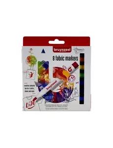 Bruynzeel Textiel stiften 8 stuks