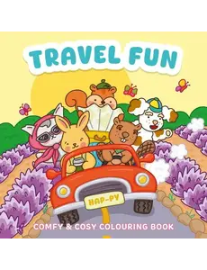 Rebo Comfy en Cozy kleurboek Travel Fun