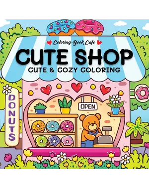 Rebo Cute en Cozy kleurboek Cute Shop