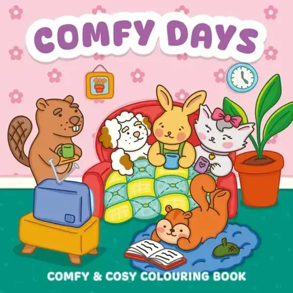 Rebo Comfy en Cosy kleurboek Comfy Days