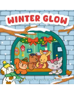 Rebo Comfy en Cozy kleurboek Winter Glow