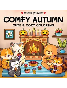 Rebo Cute en Cozy kleurboek Comfy Autumn