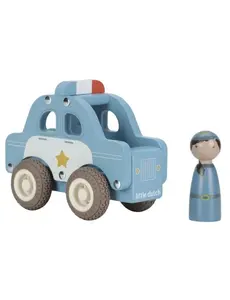 Little Dutch Politieauto hout