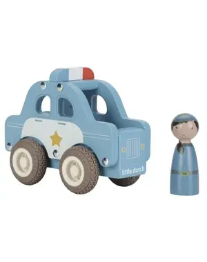 Little Dutch Politieauto hout