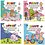 Rebo Cozy kleurboek Happy Friends , 4 assortie