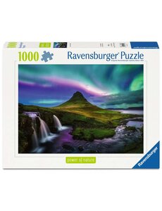 Ravensburger Aurora boven Kirkjufell - 1000 stukjes