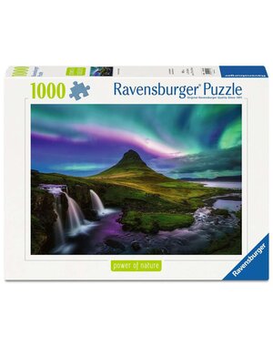 Ravensburger Aurora boven Kirkjufell - 1000 stukjes