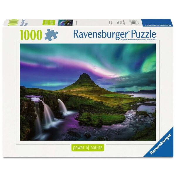 Ravensburger Aurora boven Kirkjufell - 1000 stukjes