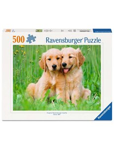Ravensburger Golden retriever broers - 500 stukjes