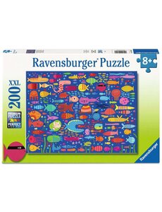 Ravensburger Grappige visvrienden - 200 stukjes XXL
