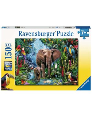 Ravensburger Olifanten in de jungle - 150 stukjes XXL