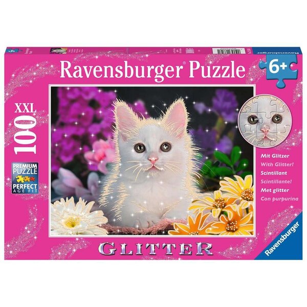 Ravensburger Schitterend katje, 100 stukjes XXL