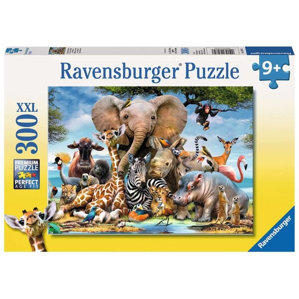Ravensburger Afrikaanse vrienden - 300  stukjes XXL