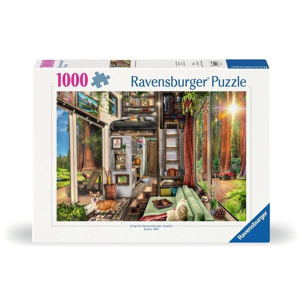Ravensburger Tiny House in Redwood Forest, 1000 stukjes