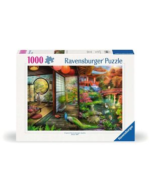 Ravensburger Theehuis in Japanse tuin, 1000 stukjes