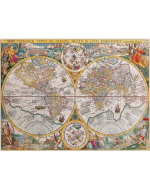 Ravensburger Wereldkaart 1594 - 1500 stukjes