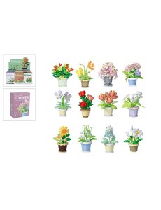  Bouwstenen plant in pot - 12 ass