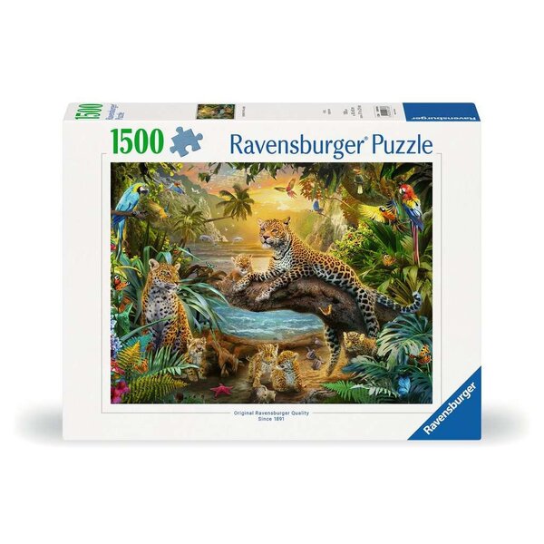 Ravensburger Luipaarden in de jungle - 1500 stukjes