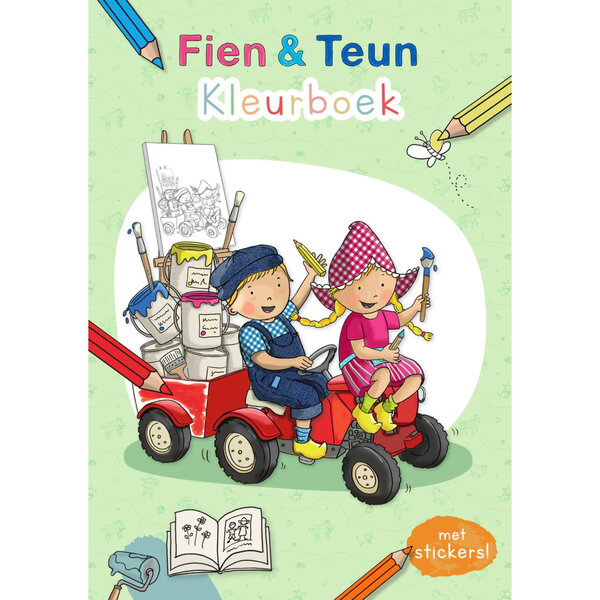 Fien en Teun - Kleurboek